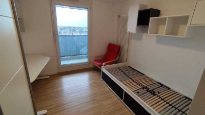 Für Studenten: Möbliertes 1-Zimmer-Apartment mit Balkon