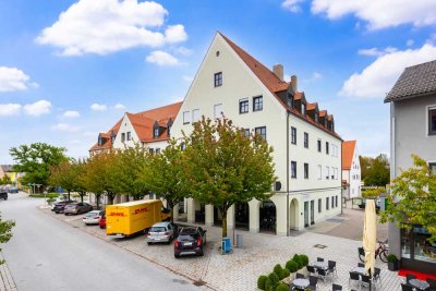 Sonnige 1-Zimmer-Wohnung mit Dachterrasse und zentraler Lage in Bobingen