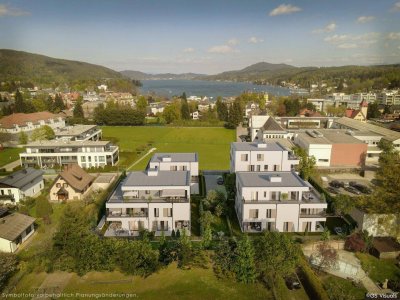 3-Zimmer Traumwohnung mit privatem Seezugang in Velden am Wörthersee.