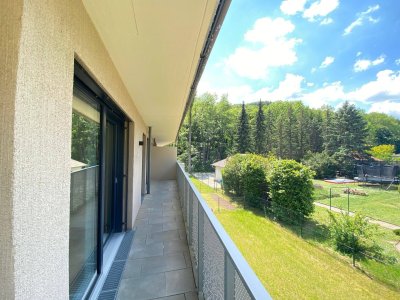 Sonnige 3-Zimmer Eckwohnung mit 30m² Terrasse beim Wienerwald - Luftwärmepumpe - Tageslichtbad - zu kaufen in 2391 Kaltenleutgeben