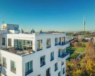 Living in THE SKY - PENTHOUSE No.1 - Wohnen im Himmel über München in Schwabing - PROVISIONSFREI