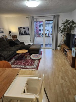 Innenstadtnahe 3-Zimmer-Wohnung mit Balkon und Einbauküche in Würzburg-Frauenland