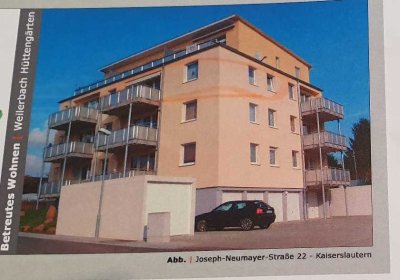 Altersgerechte 3-Z/K/B-Wohnung mit gehobener Innenausstattung mit EBK in Weilerbach