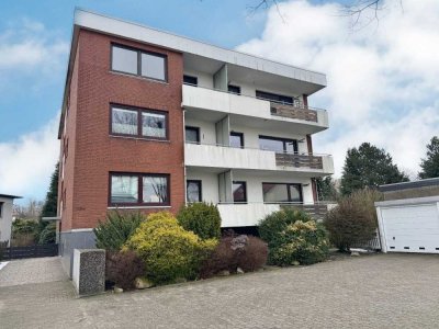 Sanierte 2-Zimmer-Wohnung im Hochparterre mit Balkon – sofort bezugsfertig!