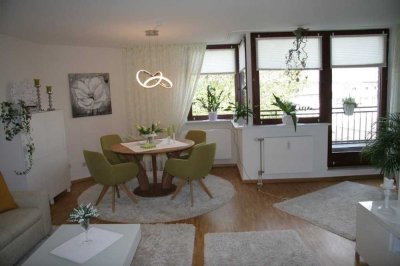 Attraktive 3-Zimmer-Maisonette-Wohnung mit 2 Balkonen und Weitblick in Siegburg