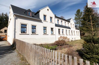 Ländlich Wohnen im Erzgebirge – 4-Raum-Wohnung in Tannenberg!