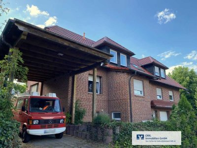 Dachgeschosswohnung mit Ausbaureserve und  Garage in ruhiger Lage