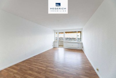 Hegerich: Lichtdurchflutete 3 Zimmerwohnung mit wunderschönen Blick über Nürnberg