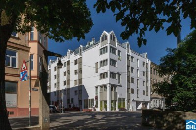 Urbanes Wohnen mit Blick auf den Schubertpark