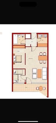 Exklusive 3-Zimmer-Wohnung mit Balkon und EBK in Braunlage