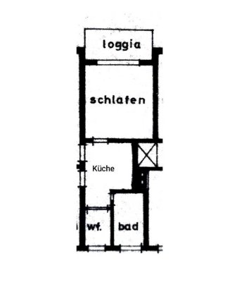 Möbliertes Appartament auf 31 m² neben Universität Witten