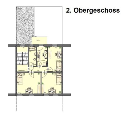 Sehr schöne Altbau 3-Zimmerwohnung Kapuzinerstraße 27