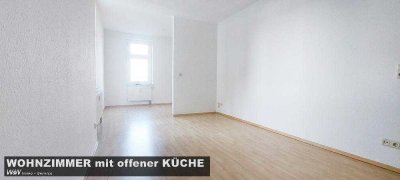 Helle 2 Raum Wohnung mit Laminat und Wintergarten