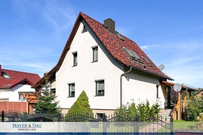 Wohntraum in Waldnähe mit Swimmingpool, Sauna,  Kamin und attraktiven  Außenbereichen! Obj. 8115