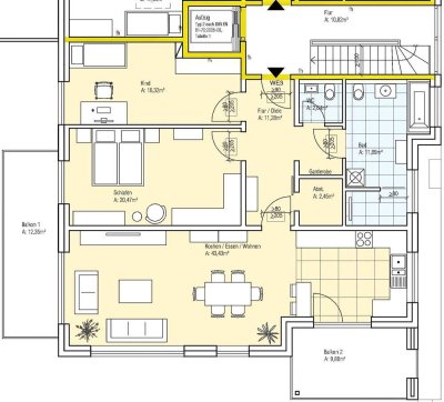 Sonnige 3-Zimmer-Wohnung in Merzenich
- KFW-40 Fördermöglichkeit -