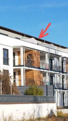 freundliche 2-Zimmer-Penthouse-Wohnung mit Balkon in Massing Rottal-Inn (Kreis)