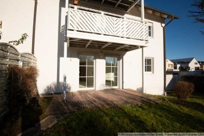 Rarität - Gartenwohnung mit 3 Zi. / Terrasse / Carport - neue Bodenbeläge