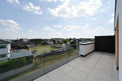 2 Raum Penthouse Wohnung mit traumhaftem Fernblick in Waldrandlage