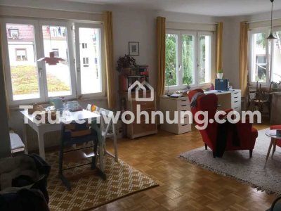 Tauschwohnung: Biete helle, ruhige 3 Zimmer, suche 4 Zimmer +