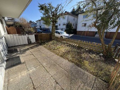 Helle & gepflegte 1 Zimmerwohnung mit eigener Terrasse