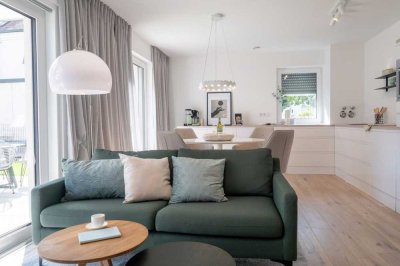 Tolle 4-Zimmer-Familien-Wohnung mit großem Garten auf 2 Ebenen nähe Dachauer Altstadt