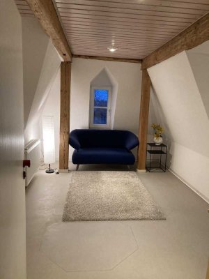 Ruhiges 1-Zimmer-Appartement (teilmöbliert) mit Küchenzeile und Duschbad - 21 qm