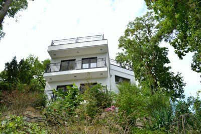 Architekten-Traumhaus an der Havel mit Sonnenterrasse & Hanggarten - Zeitmietvertrag