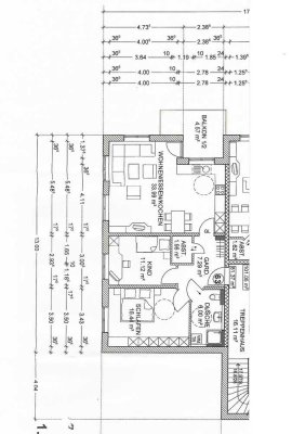 NEUBAU-Erstbezug  Helle schöne 3-Zimmer-Wohnung mit Balkon