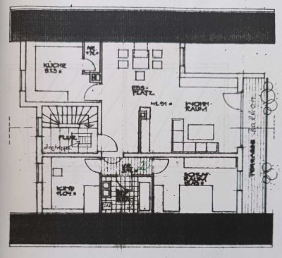 3-Zimmer Eigentumswohnung im Dachgeschoß mit Balkon