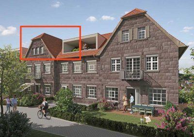 Neubau: 2-Zimmer-Wohnung mit Loggia und EBK in Maulbronn