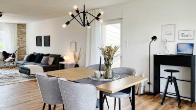 Exklusive Erdgeschosswohnung: Balkon & Schwimmteich inklusive in Hattenhof