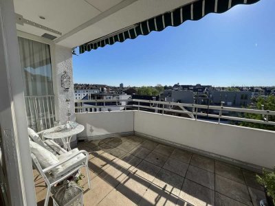 Traumhaftes Maisonette-Penthouse mit Panoramablick im Herzen von Aachen!