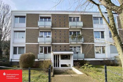 Charmante 3-Zimmer-Wohnung mit Stellplatz & Balkon in Mörsenbroich!