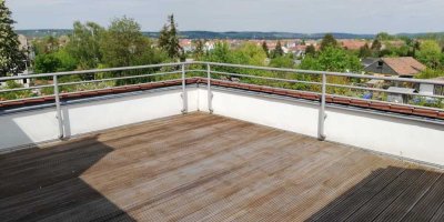 34m² Dachterrasse im Bürgergarten - einmalige Gelegenheit