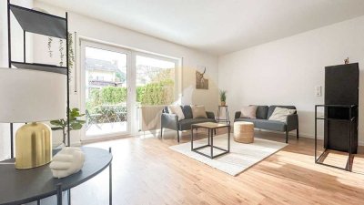 Helle 1-2-Zimmer-Wohnung mit Terrasse in begehrter Lage von Baden-Baden