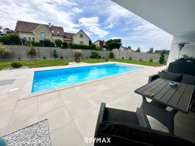 Traumhaus in hochwertiger Ausführung mit beheizbaren Pool