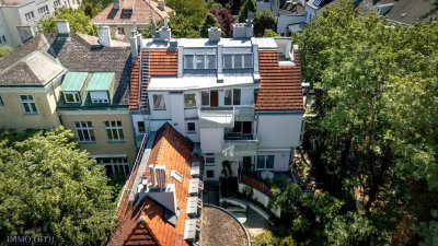 162 m² Penthouse mit 2 Terrassen (18 m²) und Garagenplatz in bester Hietzinger Lage zu kaufen!