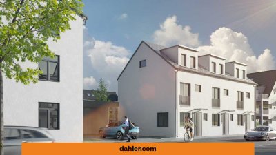 Sofort bezugsbereit: *Energieklasse A+*/
Exklusives Townhaus mit Garten & Sonnenbalkon