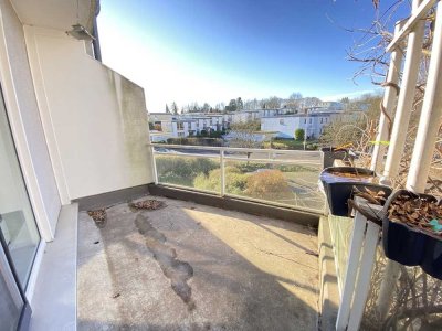 Großer Balkon für schöne Sonnenstunden