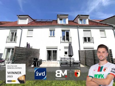 Attraktives Reihenmittelhaus in Augsburg - 129 m² mit Garten