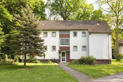 Erdgeschoss Wohnung mit Balkon mit Blick ins Grüne