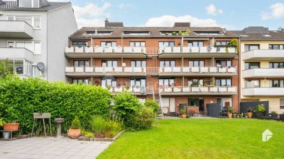 Einfach mal die Ruhe genießen- Gepflegte EG-Wohnung mit großem Garten, Süd-Terrasse & moderner EBK