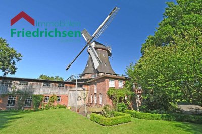 Historische Windmühle mit 2 separaten Wohneinheiten