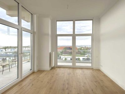 Luxuriöse 2-3 Zimmer-Wohnung mit großzügiger Terrasse & Fitnessraum