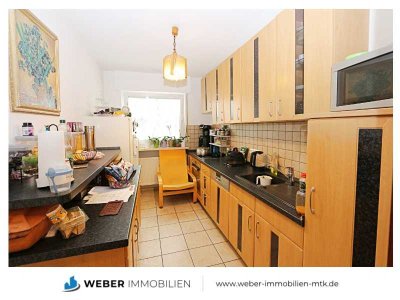 optimal für SENIOREN +  OPTIMALE Infrastruktur + Stellplatz + SONNEN-Balkon + TGL- Bad