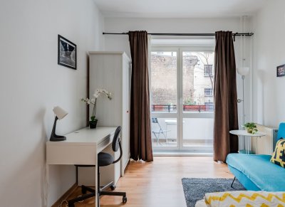 Well located & fully furnished apartment with balcony in Berlin Prenzlauer Berg