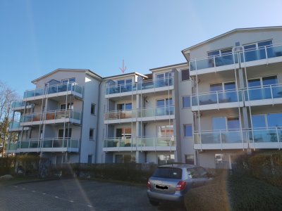 Apartment Kühlungsborn Ost mit Meerblick auf die Ostsee in der Yachthafenresidenz