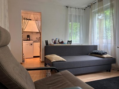 Ruhige sonnige 1-Zimmer-Wohnung