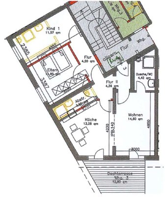 2 ZKB mit PKW-Stellplatz im Zentrum von Visbek zu vermieten