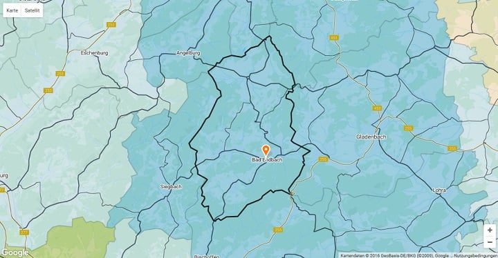 Mietspiegel Bad Endbach 2024